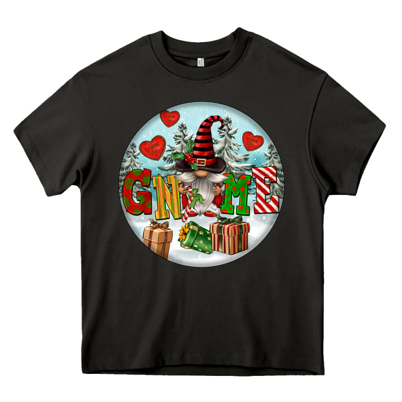 Christmas Gnome Heavy Core Tee by FaDigitalArtStudio | Teevron