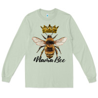 Matcha mama bee with crown Long Sleeve Tee - Artiststas