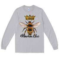 Moon Dust mama bee with crown Long Sleeve Tee - Artiststas