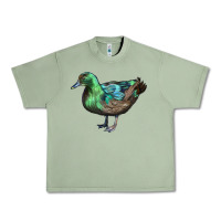 Oil Green Cayuga Duck Urban Heavy Tee - LillyAllenDesigns