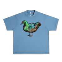 Pebble Blue Cayuga Duck Urban Heavy Tee - LillyAllenDesigns