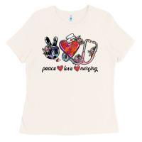Bone peace love nursing Ladies Tee - SublimationCraftShop