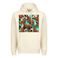Sandshell astec cowhide highlands cow Premium Hoodie - BarkalooDesign