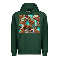 Sports Green astec cowhide highlands cow Premium Hoodie - BarkalooDesign