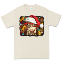 Bone Christmas Cow Premium Tee - LillyAllenDesigns