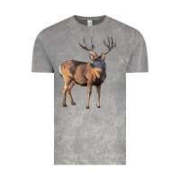 Cloud Rock Mule Buck Deer Vintage Tee - LillyAllenDesigns