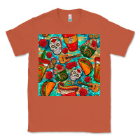Hispanic Heritage Month Coffee Cups And Taco With Glitter And Leopard  Classic Tee | Teevron