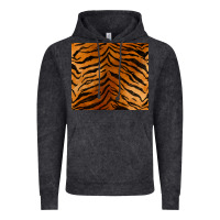 Vintage Black handdrawn tiger pattern Vintage Hoodie - BarkalooDesign