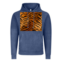 Vintage Denim handdrawn tiger pattern Vintage Hoodie - BarkalooDesign
