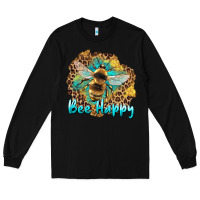 Black bee happy Long Sleeve Tee - Artiststas