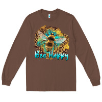 Chestnut bee happy Long Sleeve Tee - Artiststas