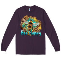 Plum bee happy Long Sleeve Tee - Artiststas