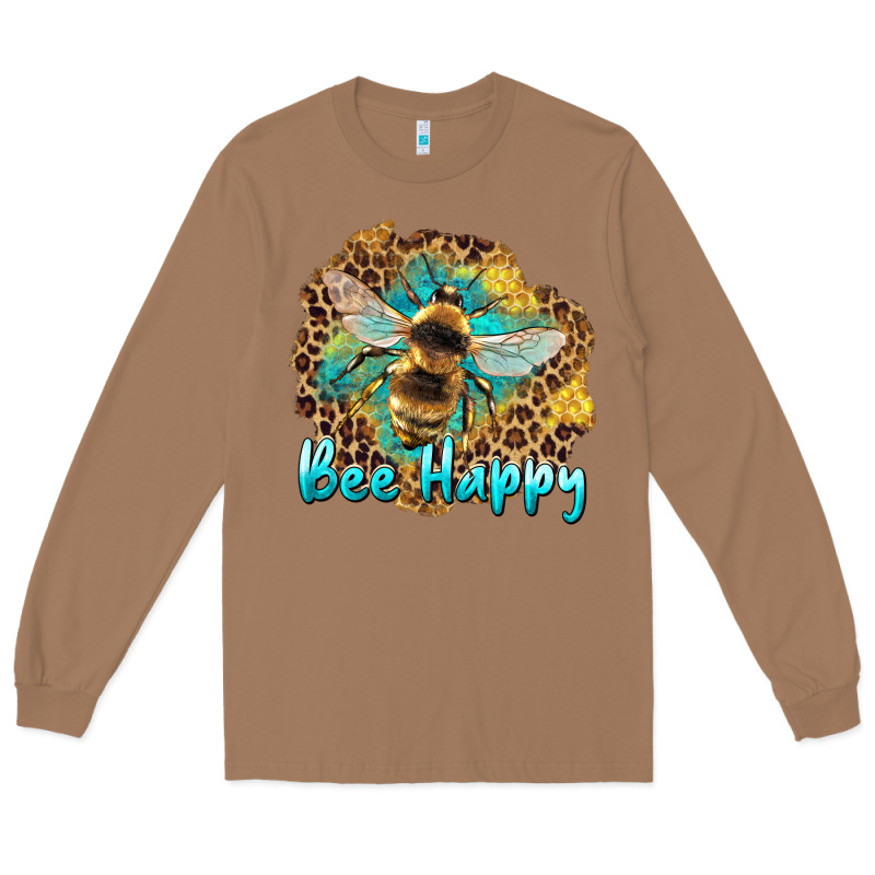 Bee Happy Long Sleeve Tee by Artiststas | Teevron