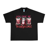 Black you give me teachcardia Urban Heavy Tee - RacoonDesign