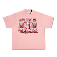 Salmon you give me teachcardia Urban Heavy Tee - RacoonDesign