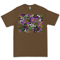 Cacao mardi gras celebration pattern Premium Tee - CowhideDigitalArt