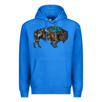 True Royal cowhide bison Premium Hoodie - RanaPortraitStore