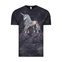 Cloud Black Unicorn Vintage Tee - LillyAllenDesigns