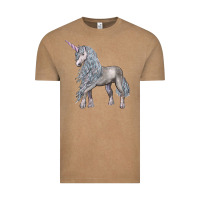 Vintage Coffee Unicorn Vintage Tee - LillyAllenDesigns