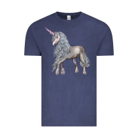 Vintage Denim Unicorn Vintage Tee - LillyAllenDesigns