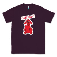 Plum clifford the big red dog 98093899 Classic Tee - linhVisuals