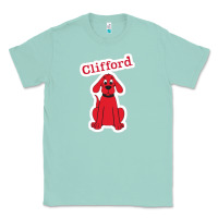 Seafoam clifford the big red dog 98093899 Classic Tee - linhVisuals