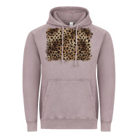 Vintage Zinc handdrawn leopard pattern brown Vintage Hoodie - BarkalooDesign