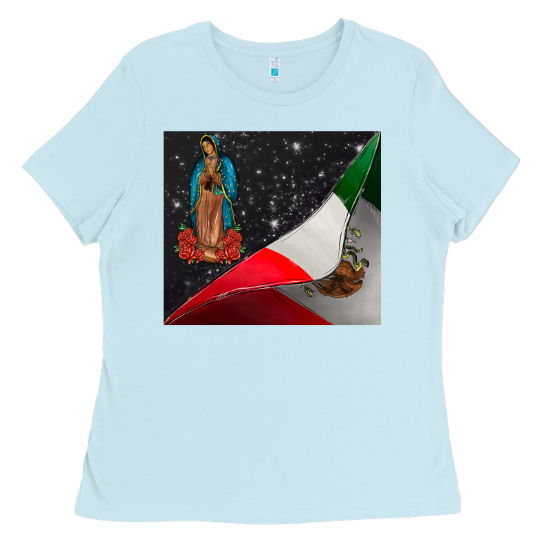 Our Lady Graduap Ladies Tee by CowhideDigitalArt | Teevron
