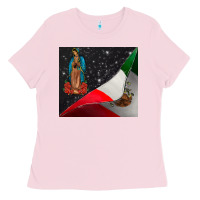 Bubblegum Pink our lady graduap Ladies Tee - CowhideDigitalArt