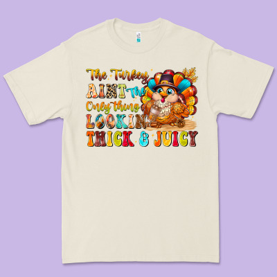 Thanksgiving Turkey Humor Premium Tee Designed By Cowhidedigitalart