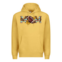 Antique Gold american football mom Premium Hoodie - BarkalooDesign