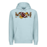 Blue Mist american football mom Premium Hoodie - BarkalooDesign