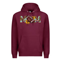 American Football Mom Premium Hoodie | Teevron
