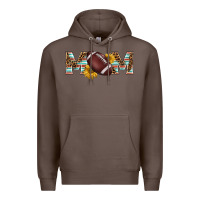 Coffee american football mom Premium Hoodie - BarkalooDesign