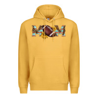 Mustard american football mom Premium Hoodie - BarkalooDesign