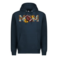 Navy american football mom Premium Hoodie - BarkalooDesign