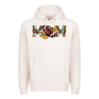 Pale Pink american football mom Premium Hoodie - BarkalooDesign