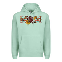 Seafoam american football mom Premium Hoodie - BarkalooDesign
