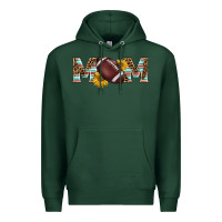 Sports Green american football mom Premium Hoodie - BarkalooDesign