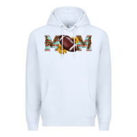 White american football mom Premium Hoodie - BarkalooDesign