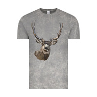 Cloud Rock Mule Buck Deer Head Vintage Tee - LillyAllenDesigns