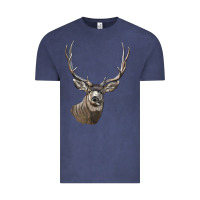 Vintage Denim Mule Buck Deer Head Vintage Tee - LillyAllenDesigns