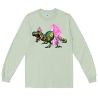 Matcha balerina t rex dinosaur with tutu Long Sleeve Tee - Artiststas