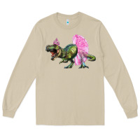 Mushroom balerina t rex dinosaur with tutu Long Sleeve Tee - Artiststas