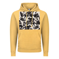 Vintage Mustard black and white cowhide tumbler Vintage Hoodie - BarkalooDesign