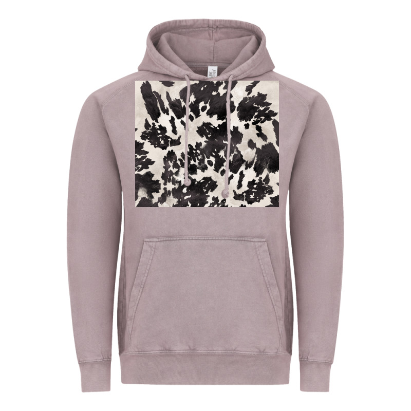 Black And White Cowhide Tumbler Vintage Hoodie by BarkalooDesign | Teevron