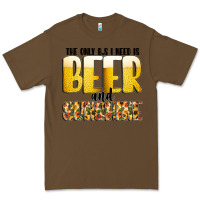 Cacao The Only c B s I NeedIs Beer And Sunshine Premium Tee - CowhideDigitalArt