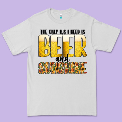 The Only C B S I Needis Beer And Sunshine Premium Tee Designed By Cowhidedigitalart