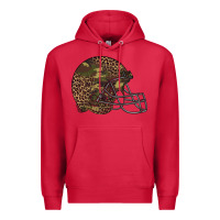 Cardinal American football helmet Premium Hoodie - BarkalooDesign