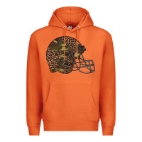 Carrot American football helmet Premium Hoodie - BarkalooDesign